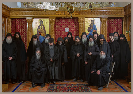 Brethren at Saint John's Monastery