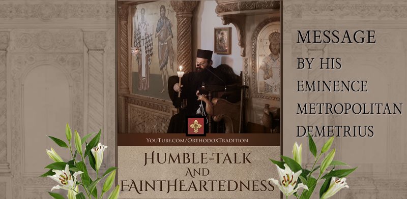Humble-Talk and Faintheartedness Sermon banner