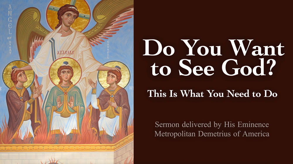Do You Want to See God? This Is What You Need to Do — Sermon by Metropolitan Demetrius