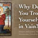 Why Do You Trouble Yourselves in Vain? Sermon by Metropolitan Demetrius